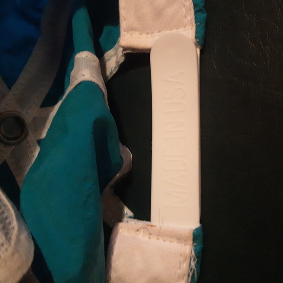 BUD LIGHT BEER Vintage Blue & Pink Snapback Truckers Hat Baseball Cap USA Made - Picture 5 of 9